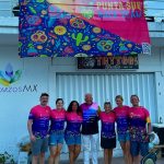 Celebrating the Punta Sur Triathlon Race Team's Success!